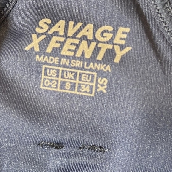 NWT Women's Savage X Fenty Lineup Low-impact Sports Bra - Picture 3 of 10